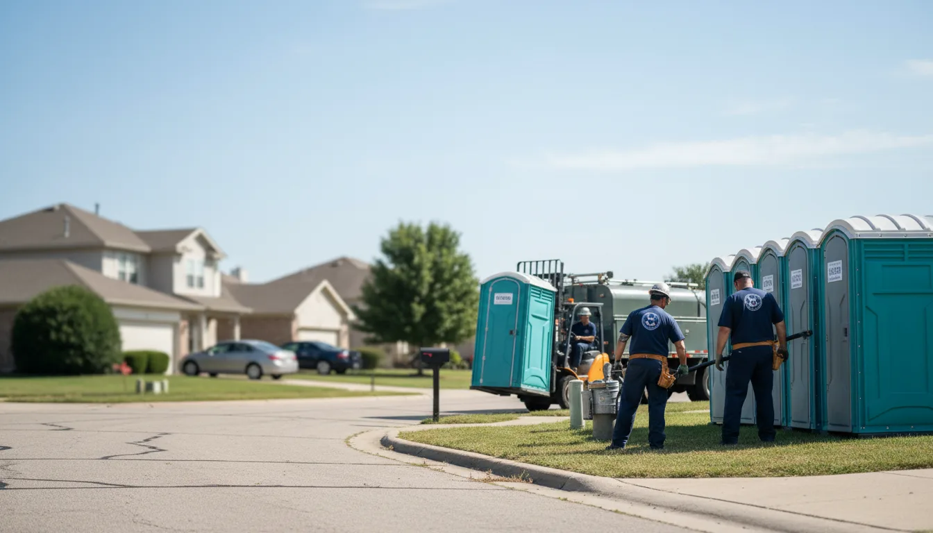Porta Potty Rental in Douglassville, TX near me